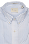 Produktbild fr 'GANT Regular Hemd Langarm Button Down Kragen Streifen hellblau'