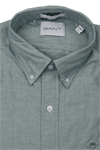 Produktbild f�r 'GANT Slim Hemd Langarm Button Down Kragen Oxford gr�n'