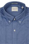 Produktbild fr 'GANT Regular Hemd Langarm Button Down Kragen Oxford mittelblau'