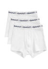 Produktbild fr 'GANT Boxershorts Gummibund mit Logoschriftzug 3er Pack wei'
