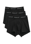 Produktbild fr 'GANT Boxershorts Gummibund mit Logoschriftzug 3er Pack schwarz'