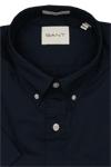Produktbild fr 'GANT Regular Hemd Halbarm Button Down Kragen Popeline dunkelblau'