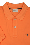 Produktbild fr 'GANT Regular Polo Halbarm geknpfter Polokragen Pique orange'
