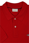 Produktbild fr 'GANT Regular Polo Halbarm geknpfter Polokragen Stretch Pique rot'
