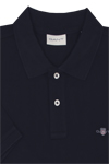 Produktbild fr 'GANT Regular Polo Halbarm geknpfter Polokragen Stretch Pique nachtblau'