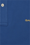 Produktbild fr 'GANT Regular Polo Halbarm geknpfter Polokragen Stretch Pique mittelblau'