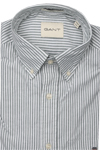 Produktbild f�r 'GANT Regular Hemd Langarm Button Down Kragen Oxford Streifen gr�n'