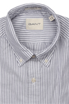 Produktbild f�r 'GANT Regular Hemd Langarm Button Down Kragen Oxford Streifen dunkelblau'