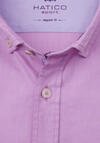 Produktbild fr 'HATICO Regular Fit Hemd Langarm Button Down Kragen Struktur rosa'