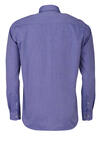 Produktbild fr 'HATICO Regular Fit Hemd Langarm Button Down Kragen Struktur dunkelblau'