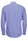 Produktbild fr 'HATICO Modern Fit Hemd Langarm Haifischkragen Streifen blau'