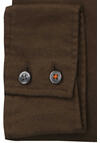 Produktbild fr 'BOSS Regular Fit Hemd RELEGANT Langarm New Kent Kragen Twill oliv'