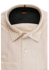Produktbild fr 'BOSS Regular Fit Hemd RELEGANT Langarm New Kent Kragen Twill ecru'