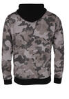 Produktbild fr 'BOSS Hoodie CAMO_NBA Langarm Kapuze Logo-Prgung Camouflage schwarz'