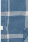 Produktbild fr 'BOSS Regular Fit Hemd RIOU Langarm New Kent Kragen Karo hellblau'