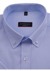 Produktbild fr 'ETERNA Modern Fit Hemd Halbarm Button Down Kragen Baumwolle hellblau'