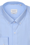 Produktbild fr 'ETERNA Modern Fit Hemd Langarm Button Down Kragen Popeline hellblau'