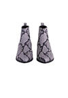 Produktbild fr 'KENNEL&SCHMENGER Boots FIBI Leder Reptilprgung Muster grau/schwarz'