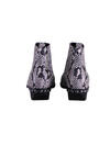 Produktbild fr 'KENNEL&SCHMENGER Boots FIBI Leder Reptilprgung Muster grau/schwarz'
