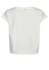 Produktbild fr 'MARC AUREL T-Shrit Halbarm Rundhals Front-Print wei'
