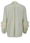 Produktbild fr 'MARC AUREL Bluse Langarm Rschen gelb'