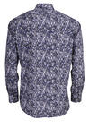 Produktbild fr 'MARVELIS Casual Fit Hemd Langarm New Kent Kragen Muster dunkelblau'