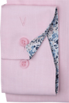 Produktbild fr 'MARVELIS Body Fit Hemd extra langer Arm New Kent Kragen Faux rosa'