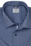 Produktbild fr 'MARVELIS Comfort Fit Hemd Halbarm New Kent Kragen rauchblau'