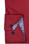 Produktbild fr 'MARVELIS Modern Fit Hemd Langarm New Kent Kragen weinrot'
