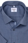 Produktbild fr 'MARVELIS Modern Fit Hemd Halbarm New Kent Kragen rauchblau'