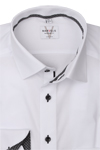 Produktbild fr 'MARVELIS Modern Fit Hemd Langarm New Kent Kragen wei'