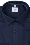 Produktbild fr 'MARVELIS Modern Fit Hemd Langarm New Kent Kragen Struktur nachtblau'