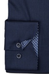 Produktbild fr 'MARVELIS Modern Fit Hemd Langarm New Kent Kragen Struktur nachtblau'