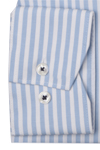 Produktbild fr 'MARVELIS Modern Fit Hemd extra langer Arm New Kent Kragen Streifen blau'
