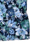 Produktbild fr 'MARVELIS Modern Fit Hemd extra langer Arm New Kent Kragen Blumenmuster blau'