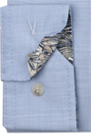 Produktbild f�r 'MARVELIS Casual Hemd Langarm Stehkragen hellblau'