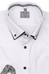 Produktbild f�r 'MARVELIS Comfort Fit Hemd Langarm Doppelkragen Popeline wei�'