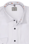 Produktbild f�r 'MARVELIS Comfort Fit Hemd Langarm New Kent Kragen Struktur wei�'