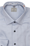Produktbild f�r 'MARVELIS Comfort Fit Hemd Langarm New Kent Kragen Struktur hellblau'