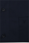 Produktbild f�r 'MARVELIS Modern Fit Hemd Halbarm New Kent Kragen Struktur nachtblau'