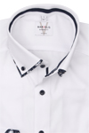 Produktbild f�r 'MARVELIS Modern Fit Hemd Langarm Doppelkragen Popeline wei�'