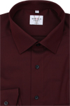 Produktbild f�r 'MARVELIS Modern Fit Hemd extra langer Arm New Kent Kragen Struktur rot'
