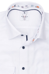 Produktbild f�r 'MARVELIS Modern Fit Hemd Langarm New Kent Kragen Struktur wei�'