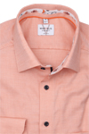 Produktbild f�r 'MARVELIS Modern Fit Hemd Langarm New Kent Kragen Struktur orange'