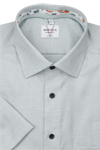 Produktbild f�r 'MARVELIS Modern Fit Hemd Halbarm New Kent Kragen Struktur gr�n'