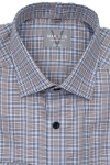 Produktbild fr 'MARVELIS Comfort Fit Hemd Langarm New Kent Kragen Karo blau'