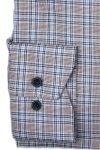 Produktbild fr 'MARVELIS Comfort Fit Hemd Langarm New Kent Kragen Karo blau'