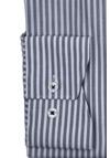 Produktbild fr 'MARVELIS Modern Fit Hemd extra langer Arm New Kent Kragen Streifen blau'