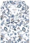 Produktbild fr 'MARVELIS Modern Fit Hemd extra langer Arm New Kent Kragen Muster wei'