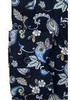 Produktbild fr 'MARVELIS Modern Fit Hemd extra langer Arm New Kent Kragen Muster dunkelblau'
